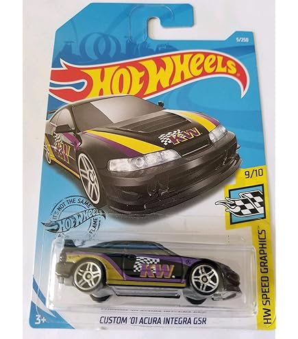 ミニカー TUNERZ Honda Acura Integra Hot Wheels Acura Integra Tunerz Detailed Car Rd +